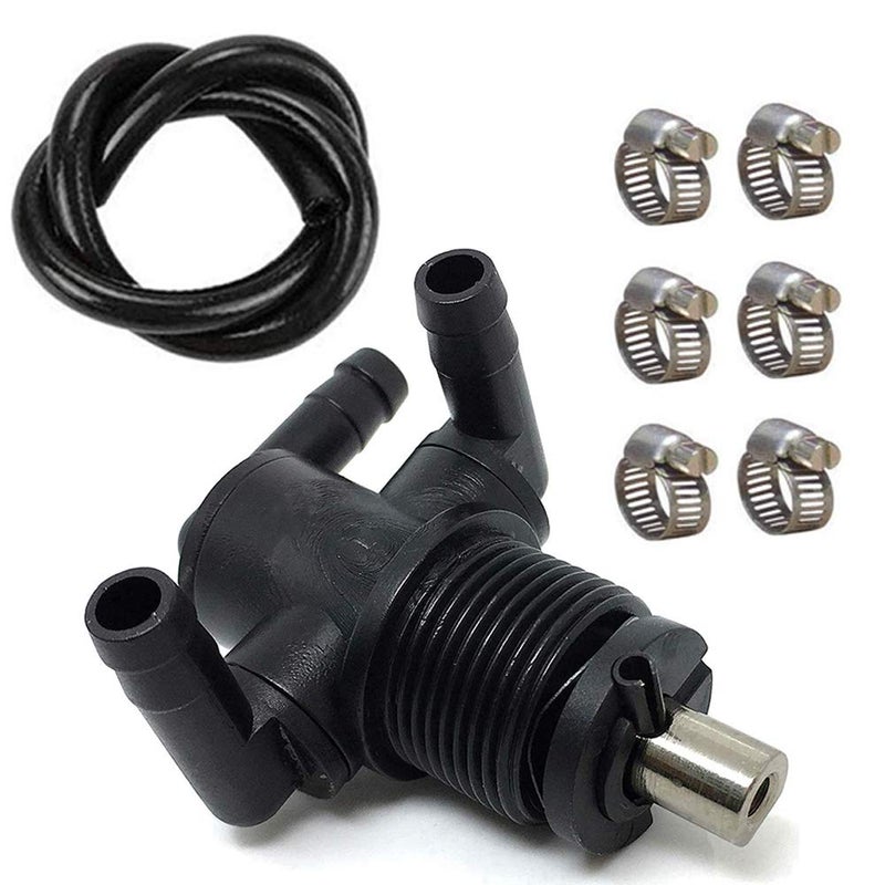 LIYYOO New 3 Way Petcock Tank Fuel Shut-off Valve Switch for Polaris ATV Sportsman 335 325 330 400 500 600 700 7052161 - Image 1